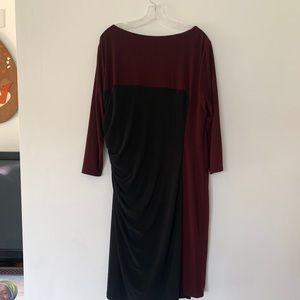 New Ralph Lauren Black and Red Dress